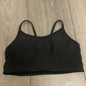 black 90 degree sports bra
